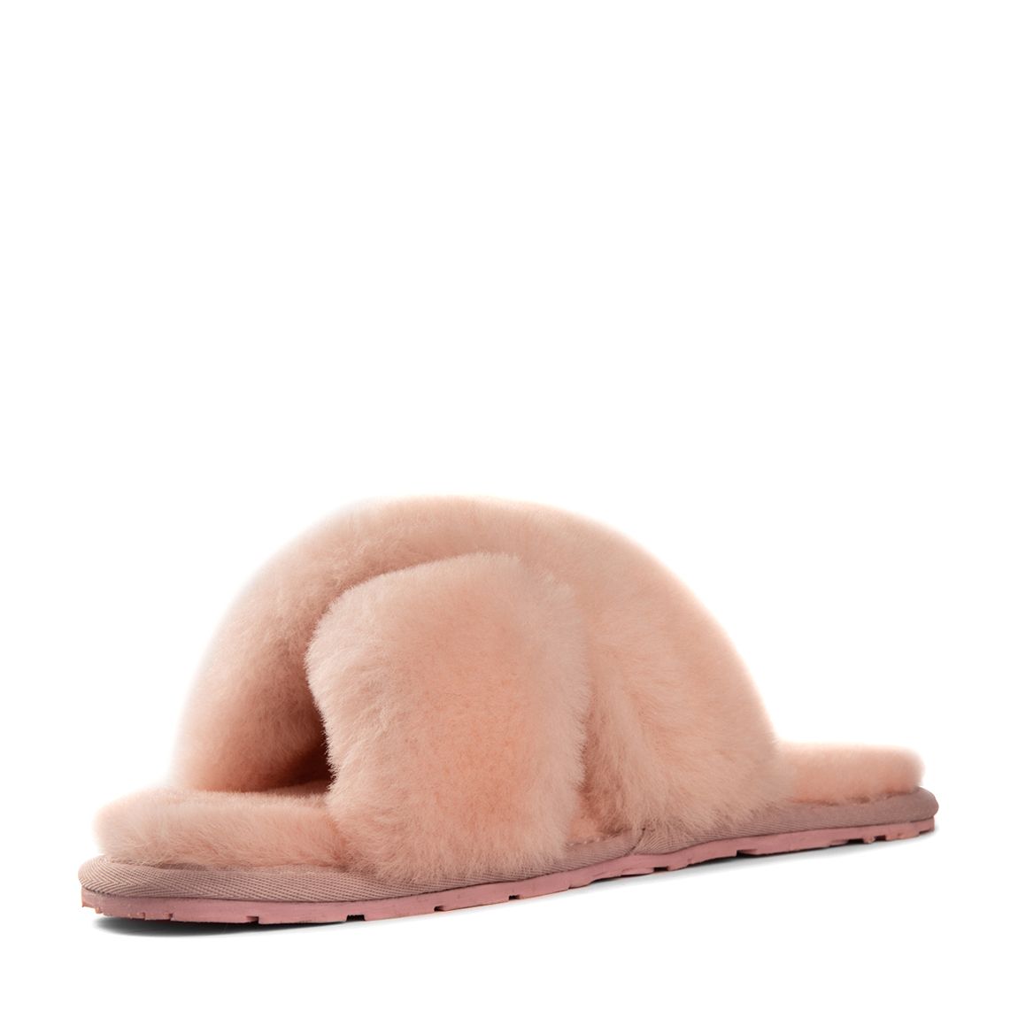 Pink Brighton Sheepskin Slippers main product photo