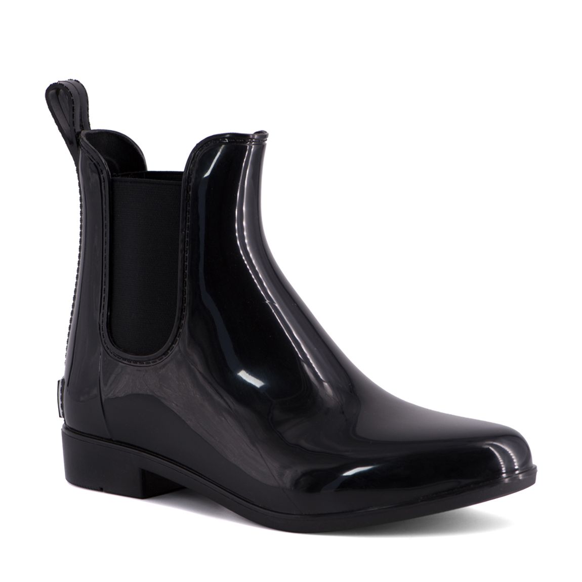 Black Double Bay Rainboots main product photo