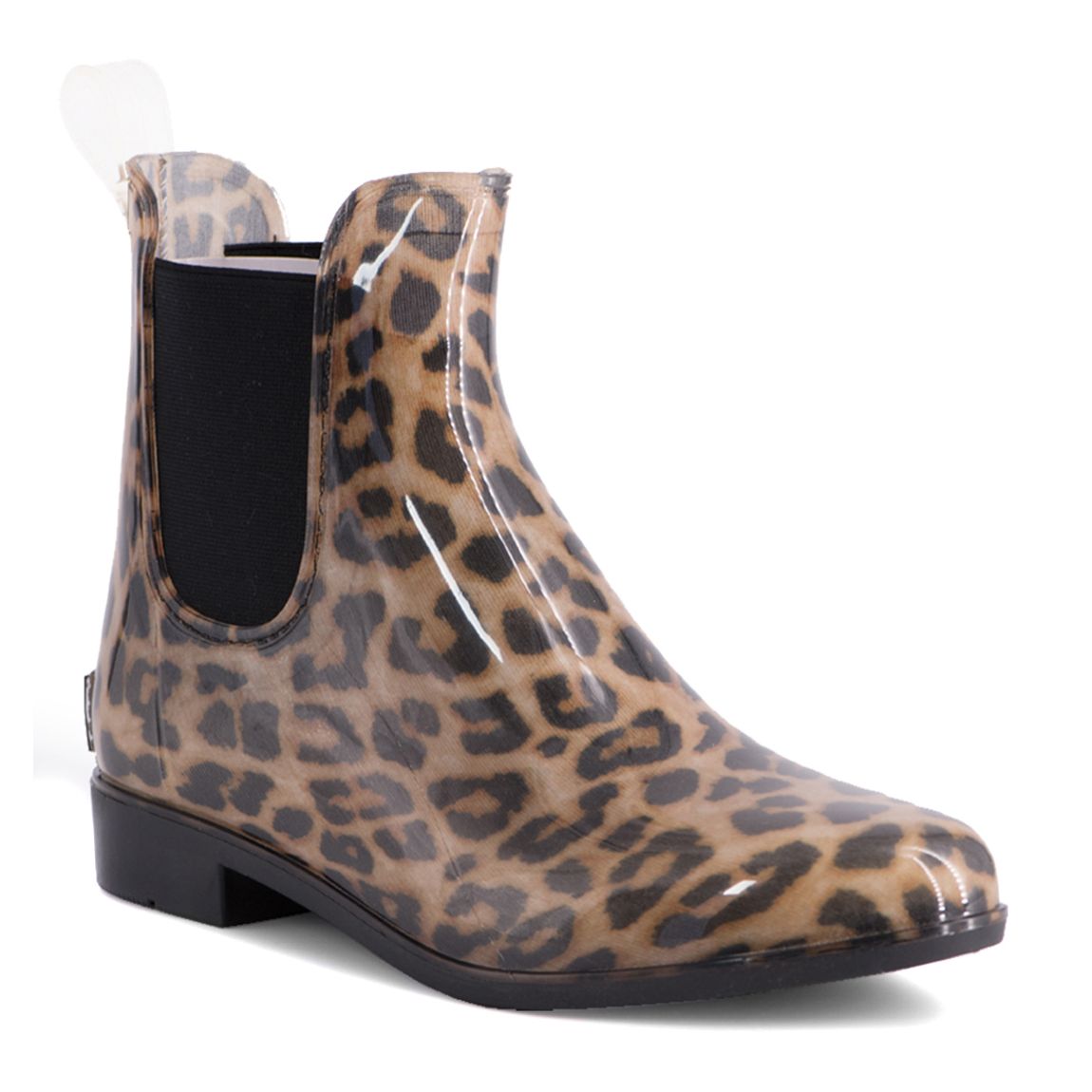 Leopard Print Double Bay Rainboots main product photo