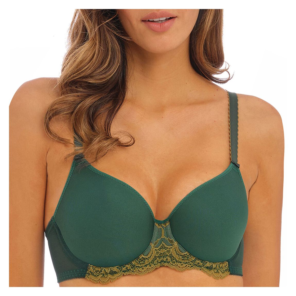 Green Florilege UW Moulded Spacer Bra main product photo