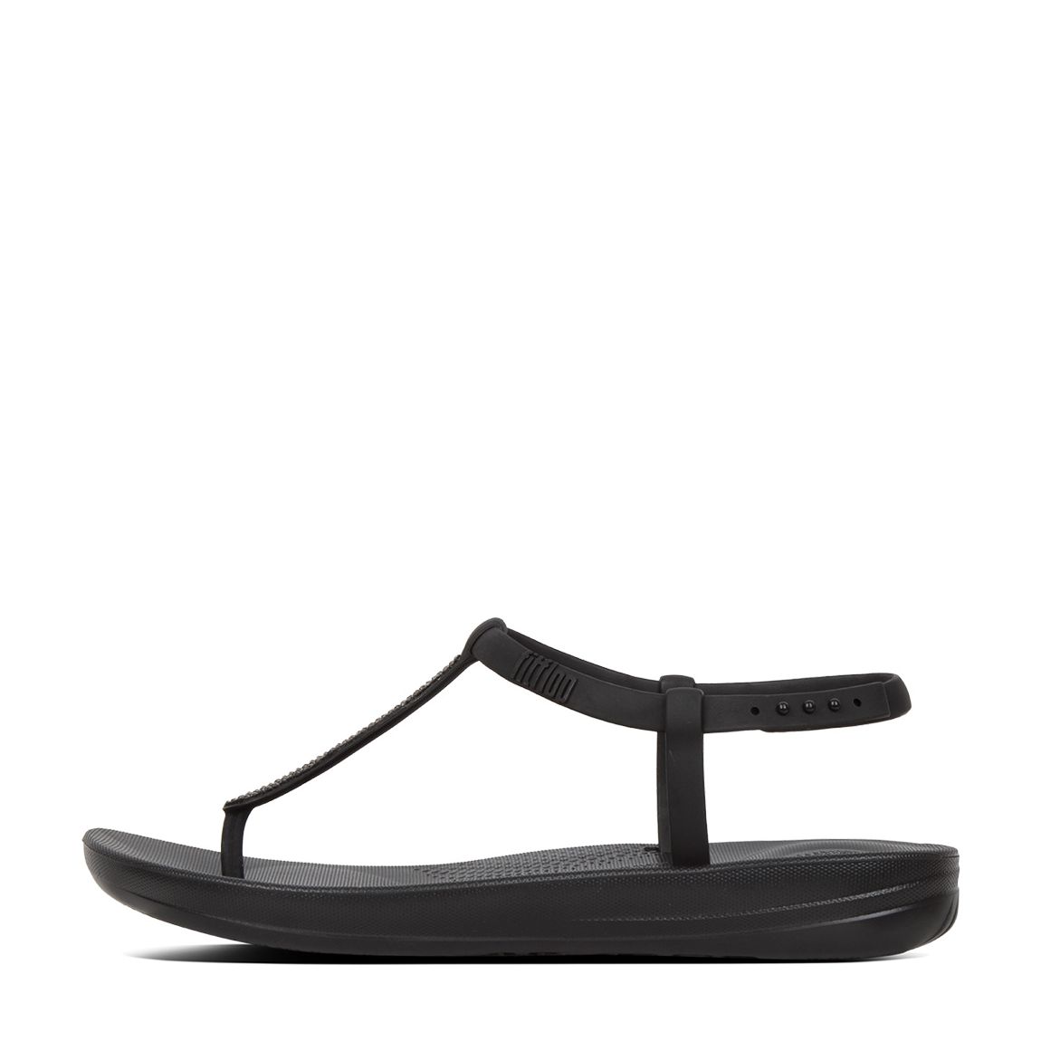 Black Iquishion Sparkle Flip Flop main product photo