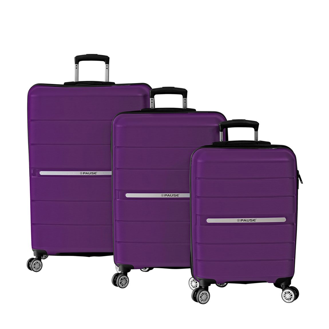 Purple Suitcase Set (3 Pieces) main product photo