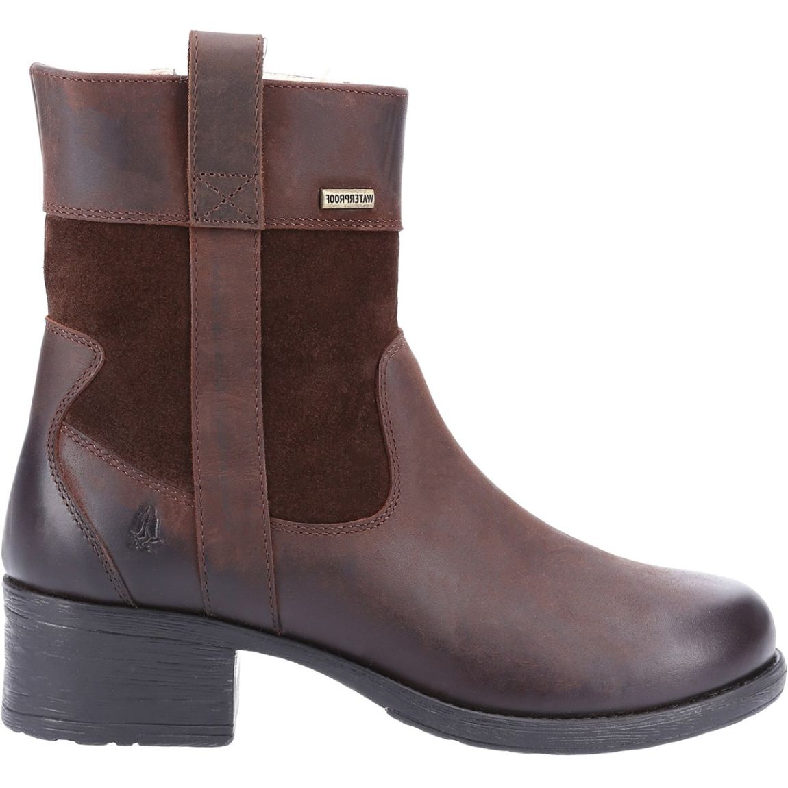 Women's Brown Saskia Heeled Ankle Boots main product photo