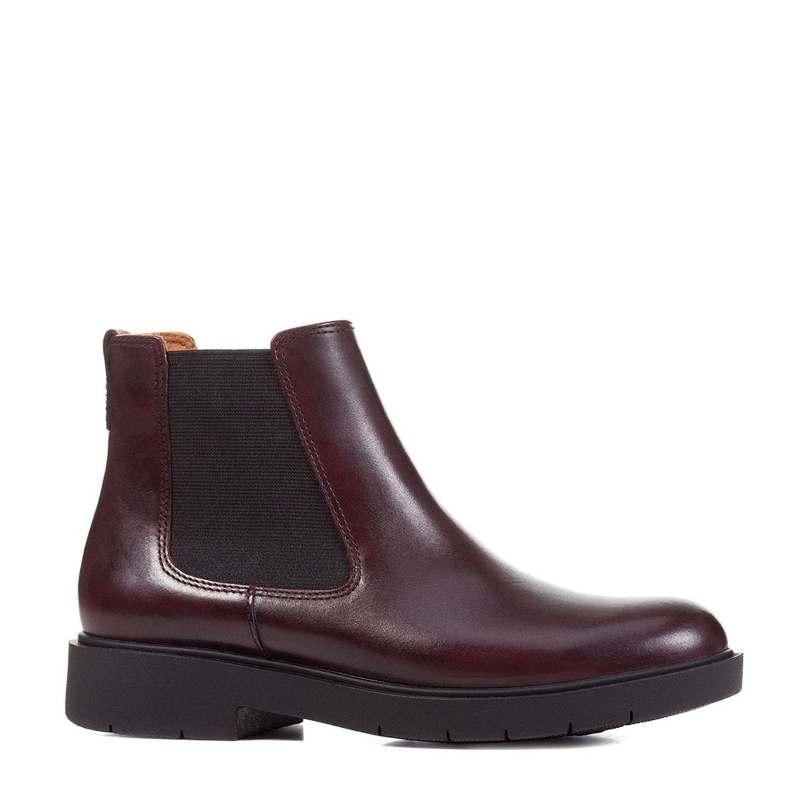 Brown Leather Spherica Ankle Boot main product photo