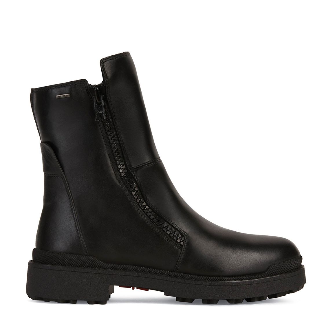 Black Leather Nevegal Ankle Boot main product photo