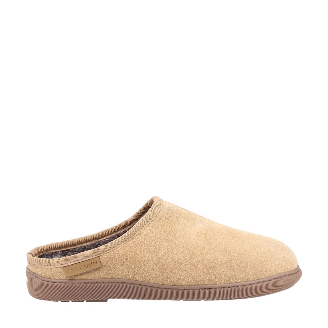 Tan Ashton Suede Classic Slippers main product photo