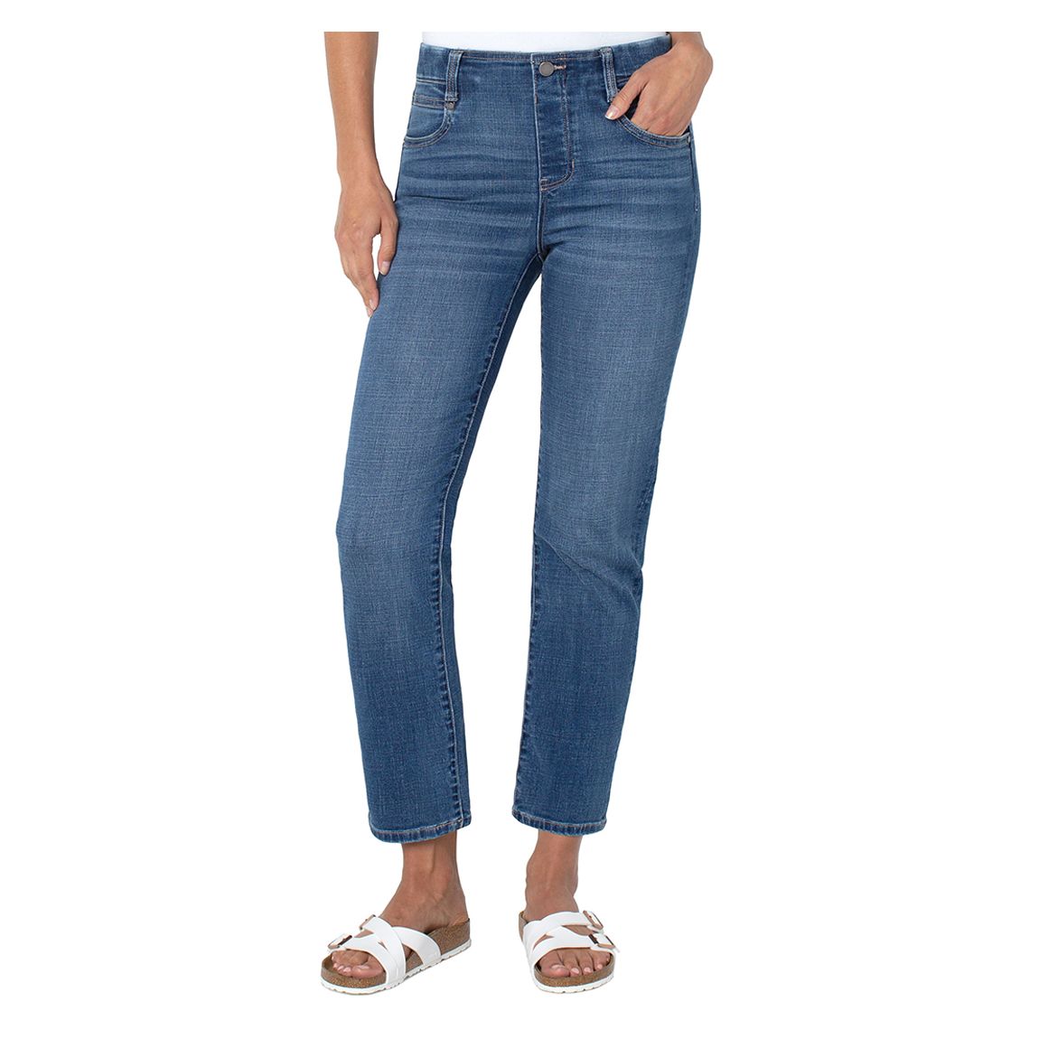 Indigo Gia Glider Slim Cotton Blend Jeans main product photo