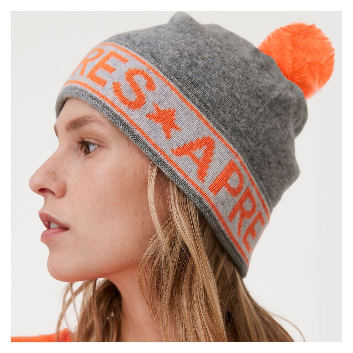 Apres Hat Mid Grey main product photo