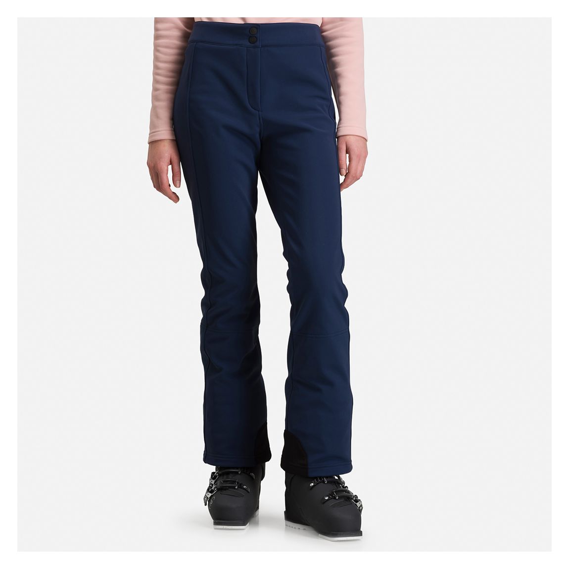 Navy Softshell Flat Ski Trousers main product photo