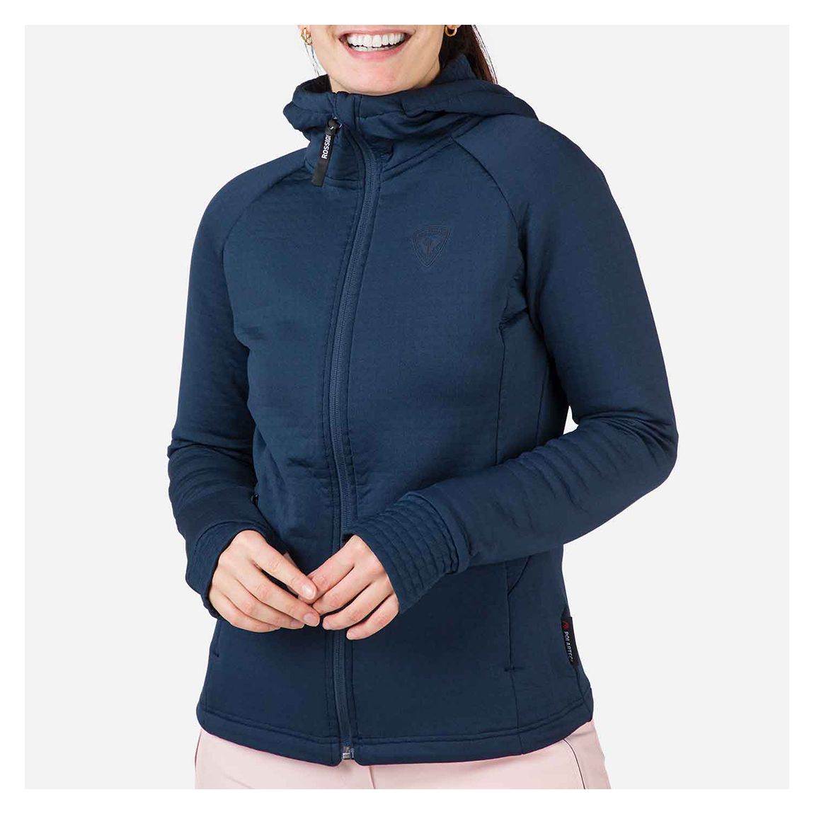 Navy SKPR Full Zip Hoodie main product photo