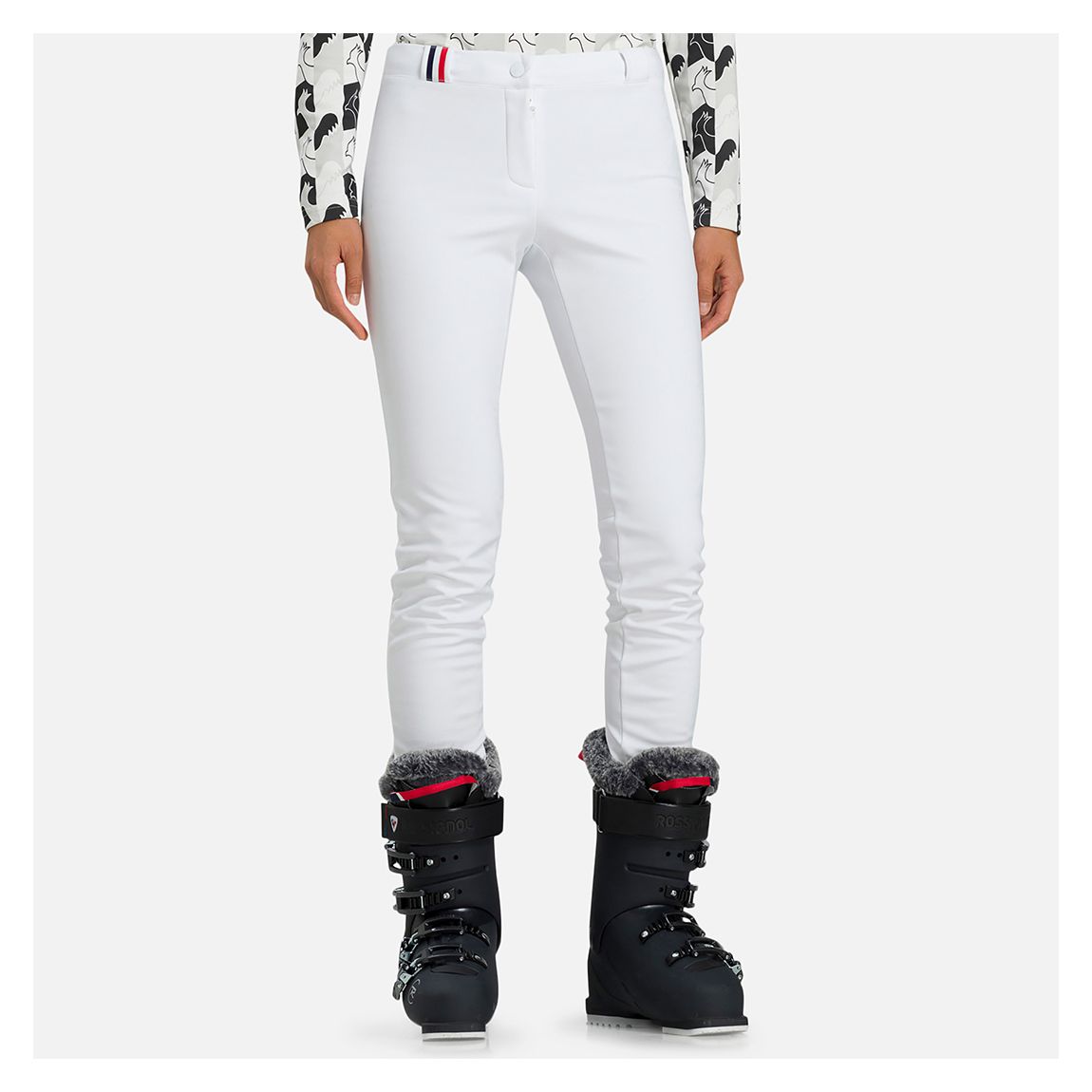 White Fuseau Ski Trousers main product photo