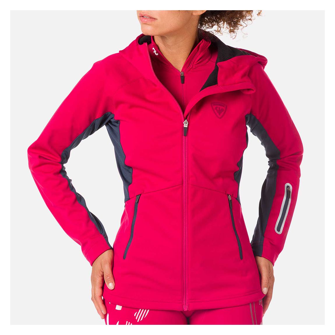 Cherry Softshell Hooded Jacket main product photo