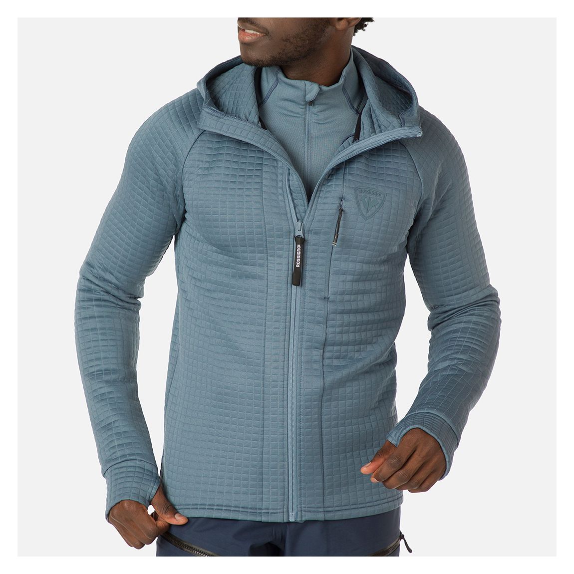Blue SKPR Full Zip Hoodie main product photo