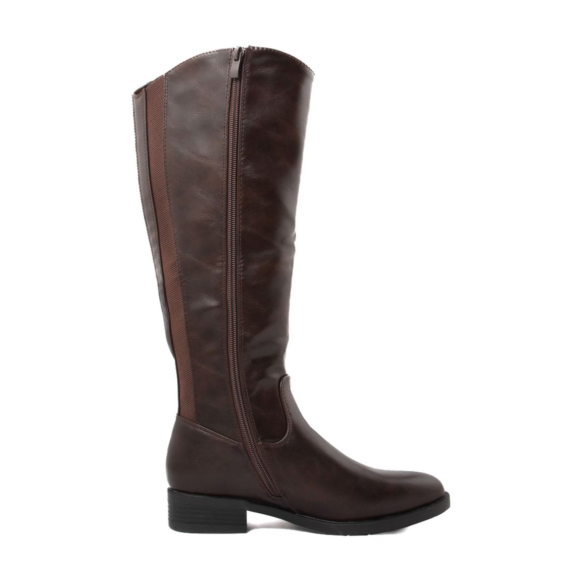 Brown Heeled Long Boots main product photo