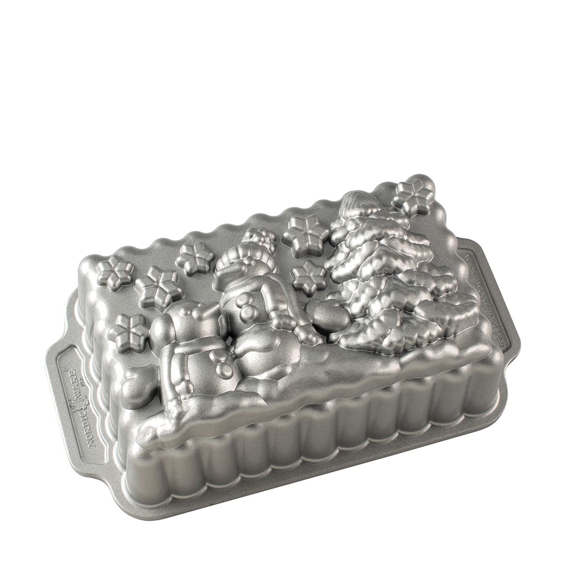 Silver Winter Wonderland Loaf Pan main product photo