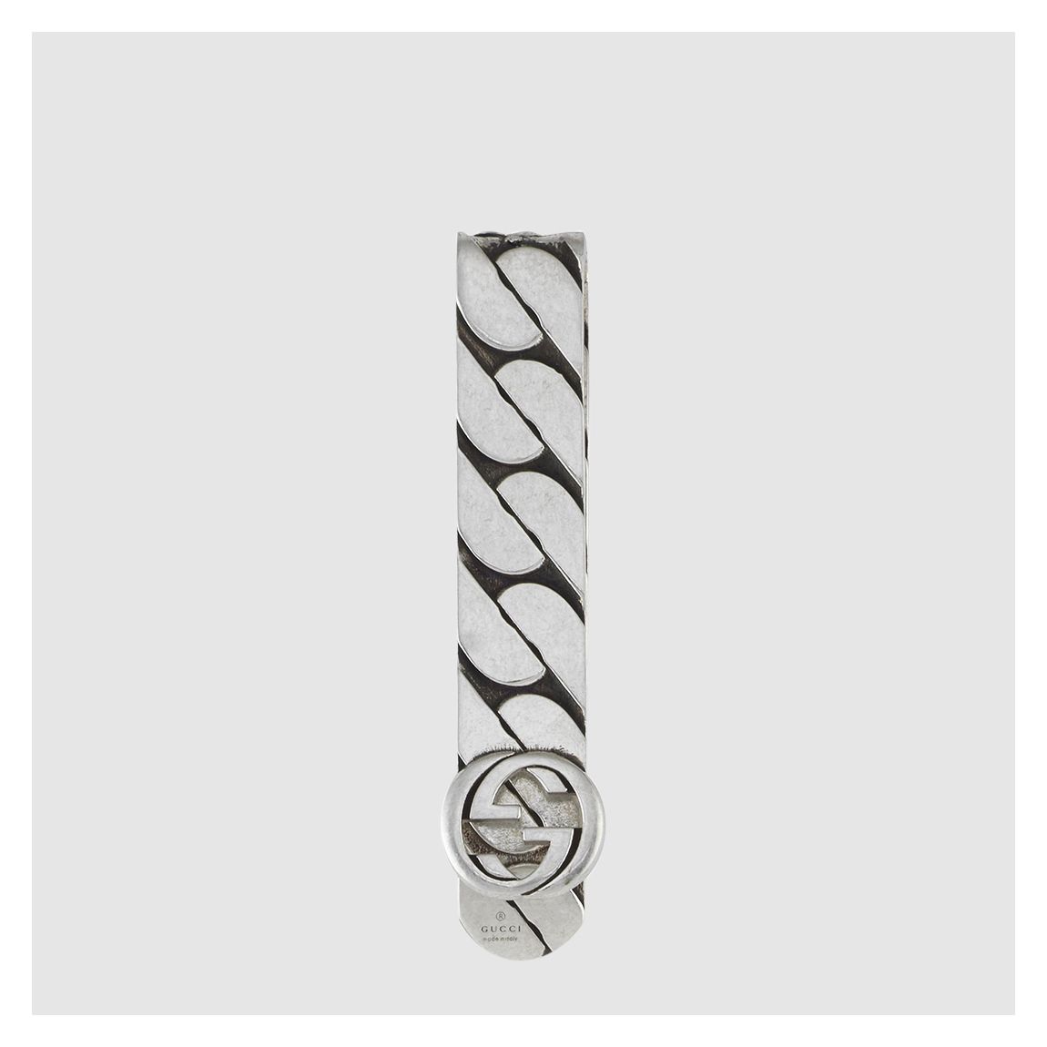 Interlocked G Moneyclip in 925 Sterling Silver main product photo