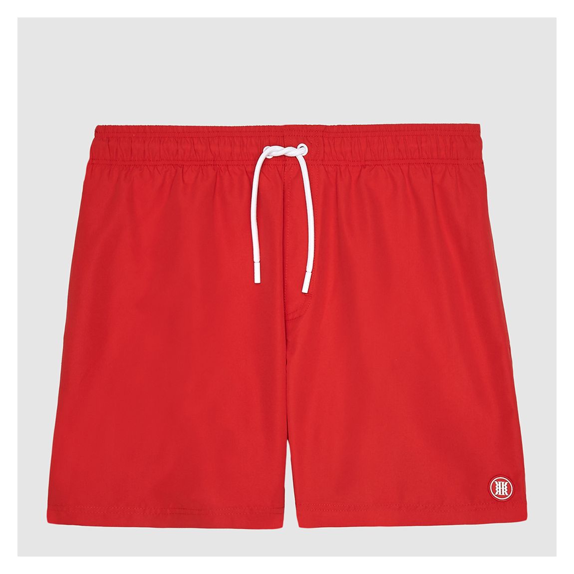 Red Wave Drawstring Swimming Trunks main product photo