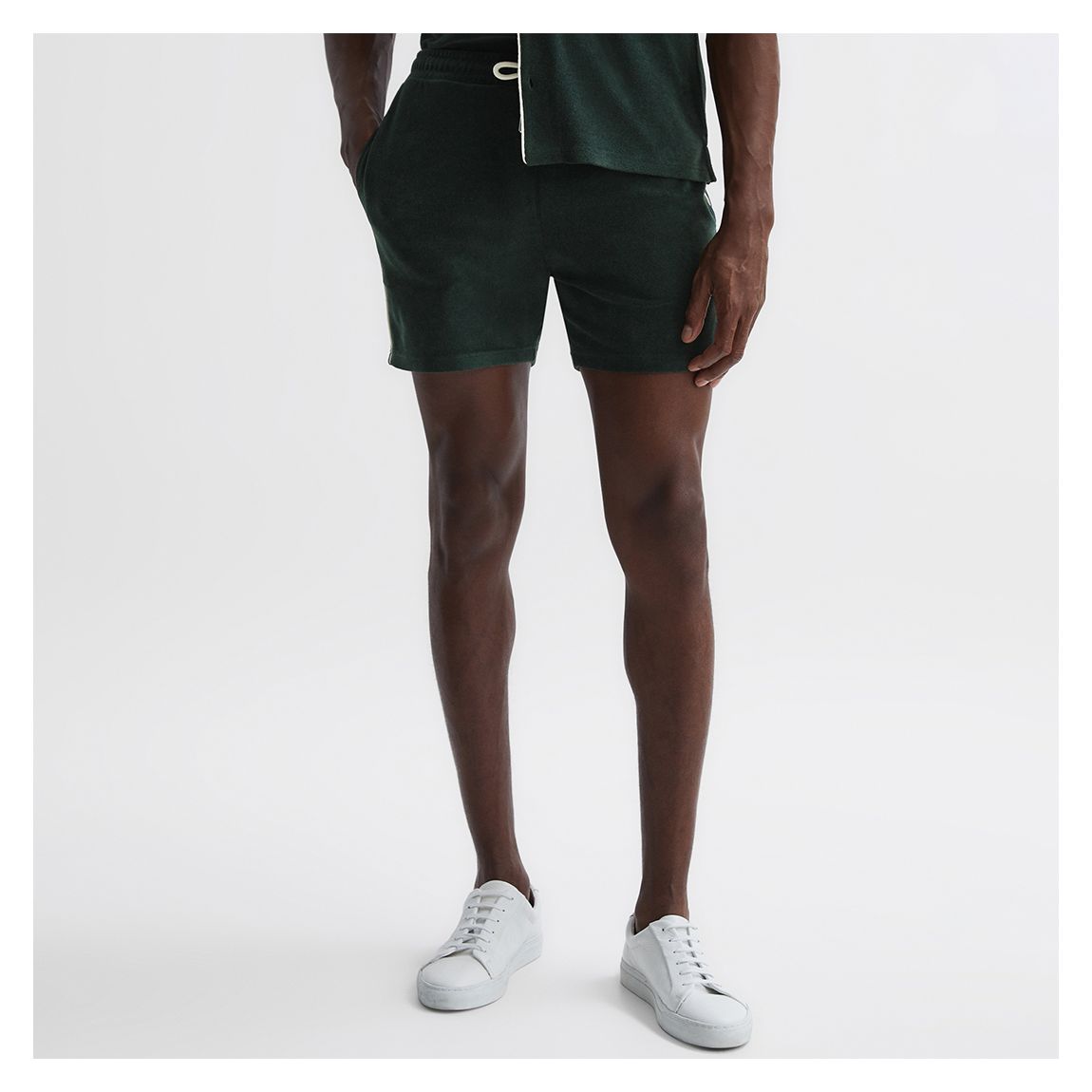 Dark Green Fredericks Shorts main product photo