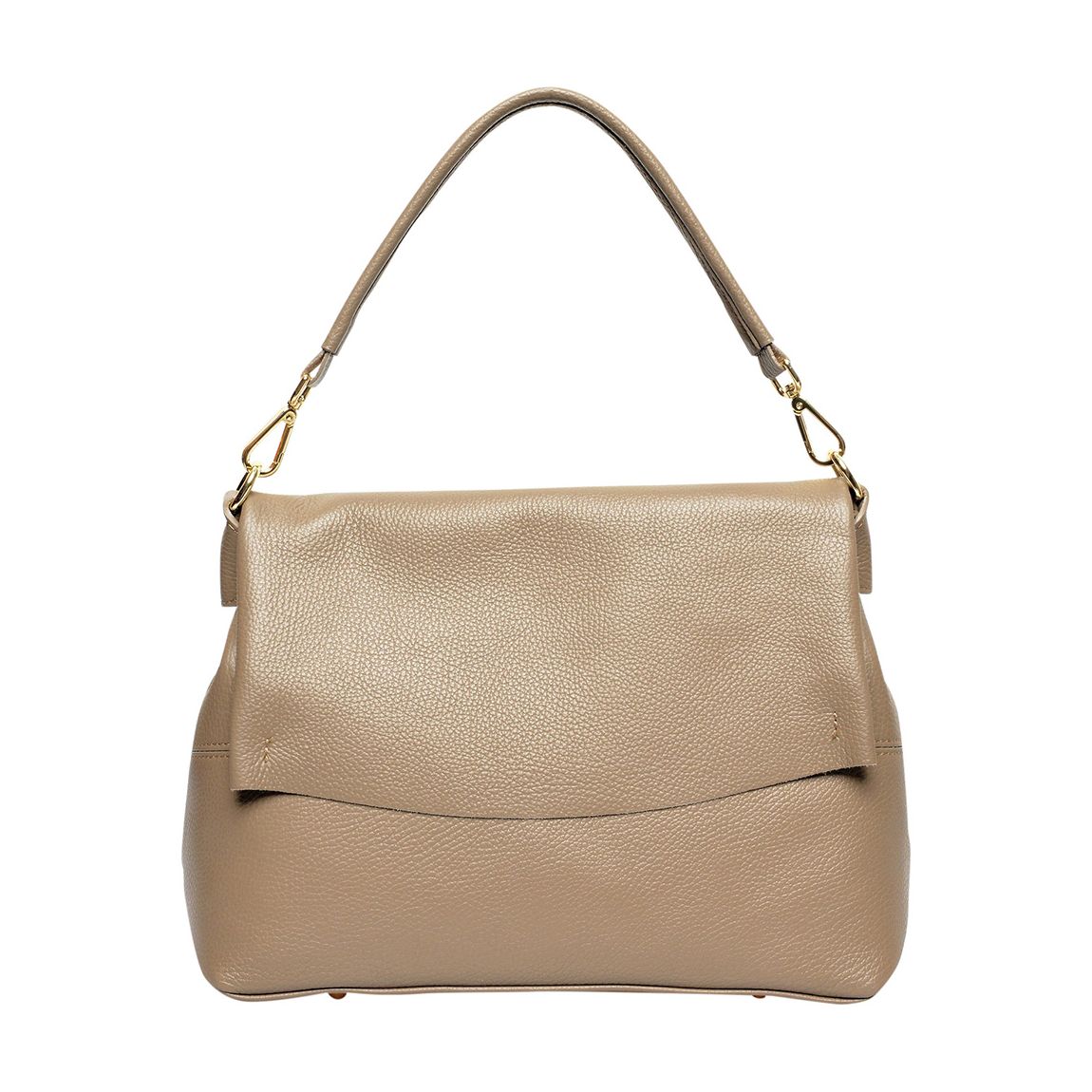 Brown Italian Leather Handbag main product photo
