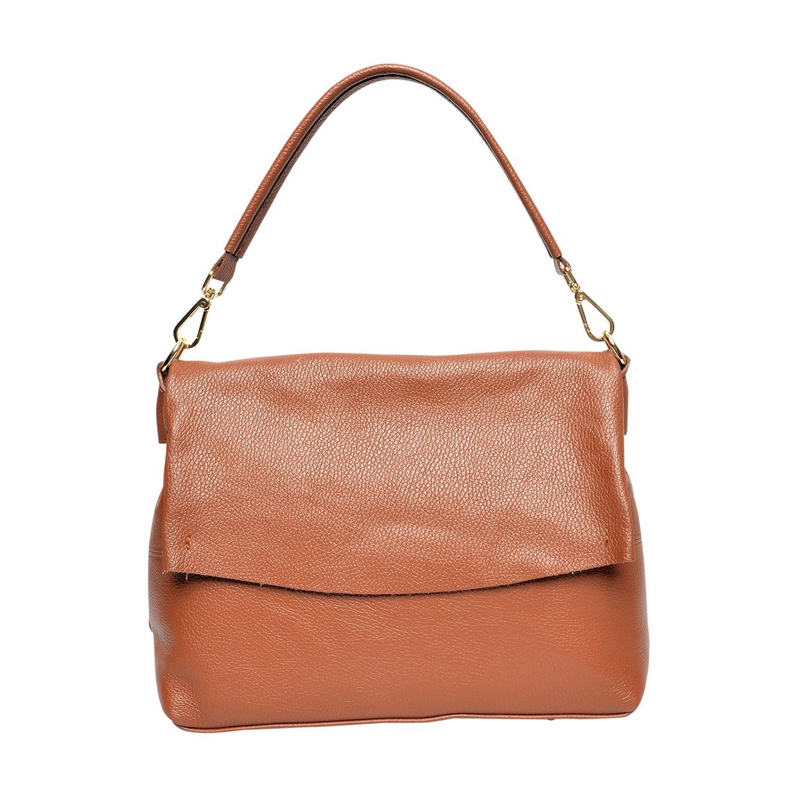 Brown Italian Leather Handbag main product photo