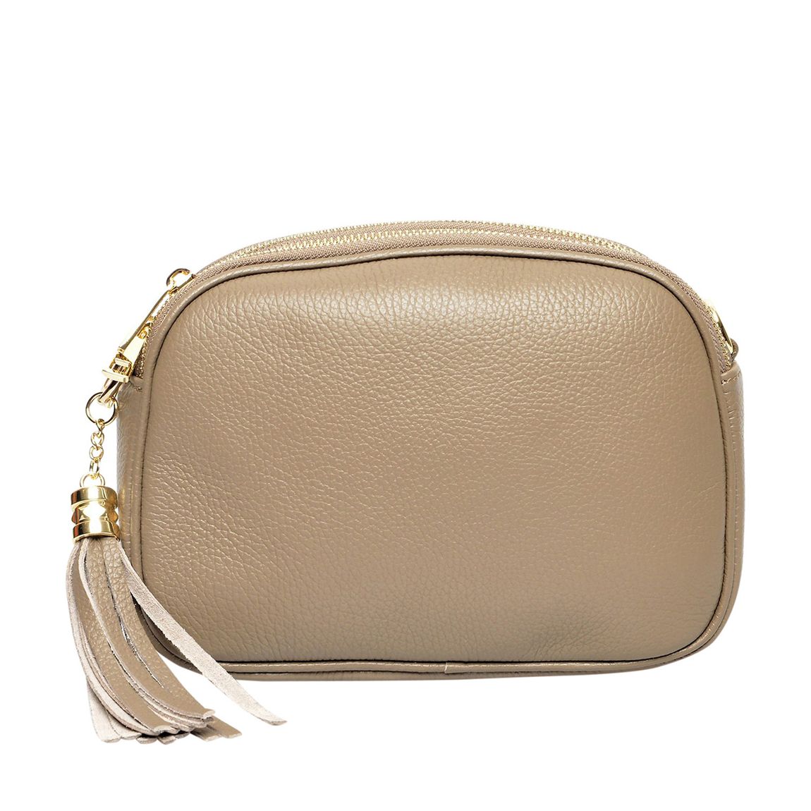 Brown Italian Leather Shoulder Bag main product photo