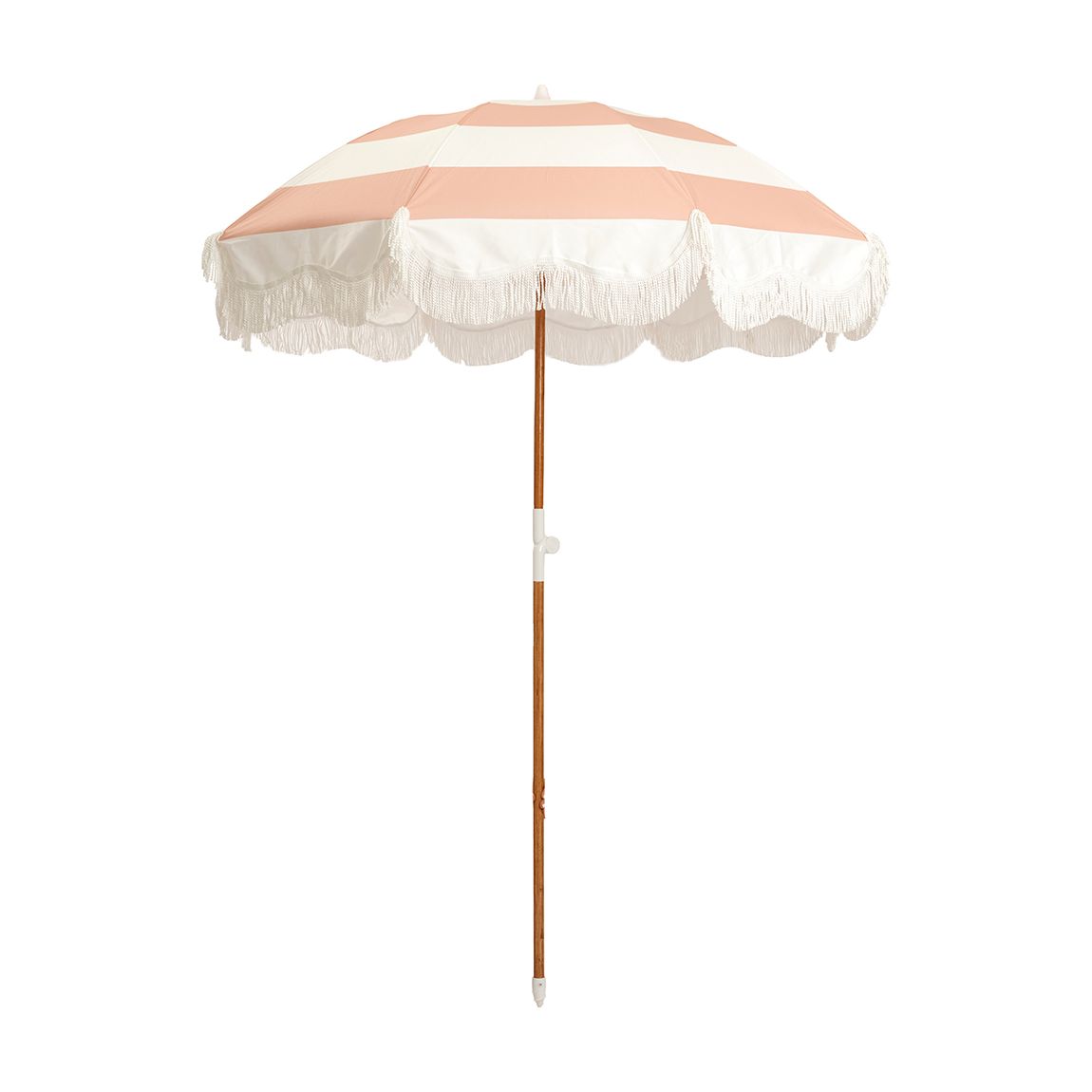 The Holiday Umbrella, Pink Capri Stripe main product photo
