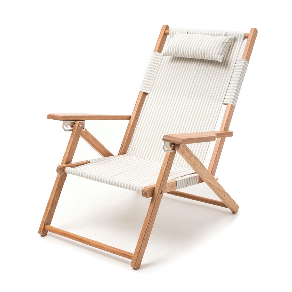 The Tommy Chair, Laurens Sage Stripe main product photo