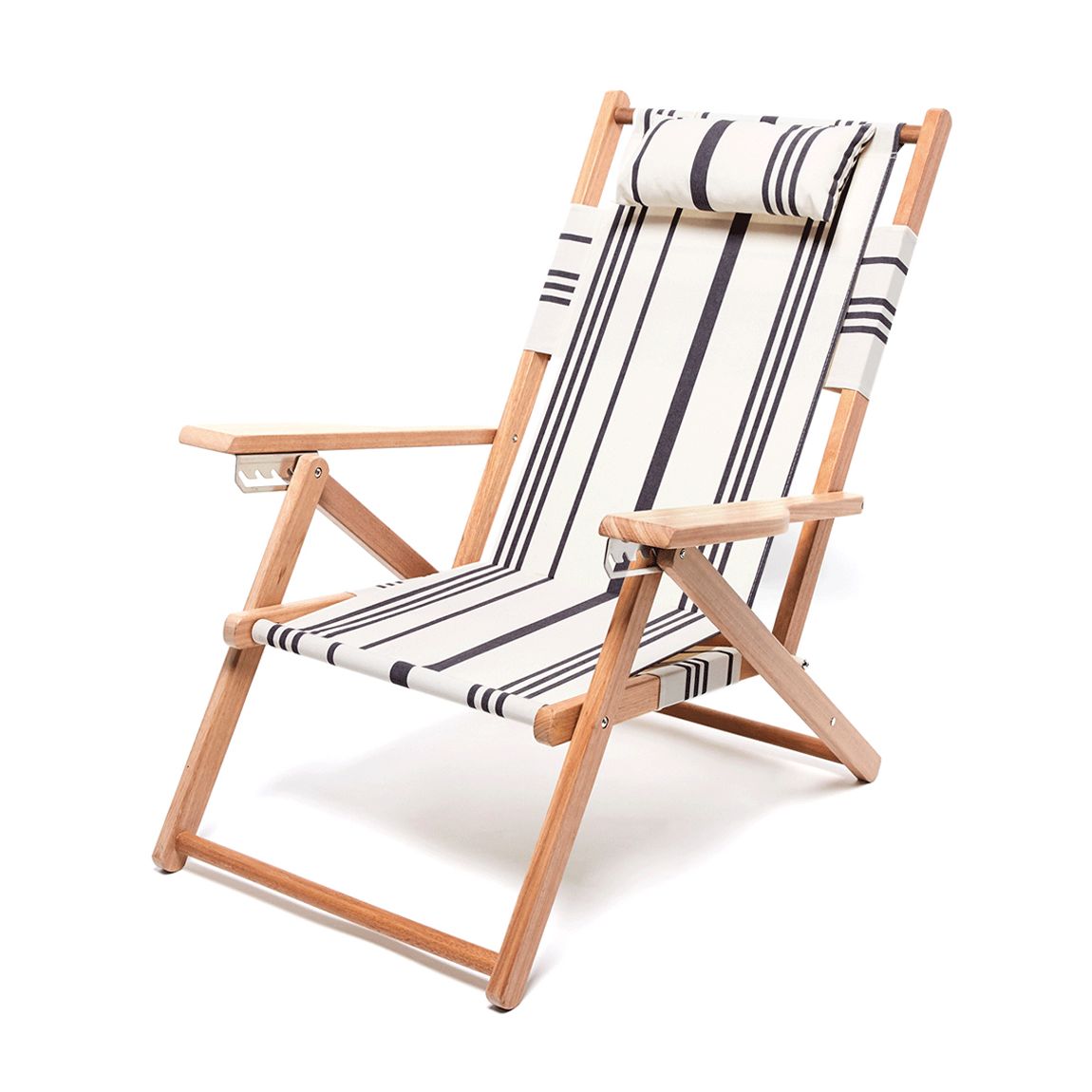 The Tommy Chair, Vintage Black Stripe main product photo