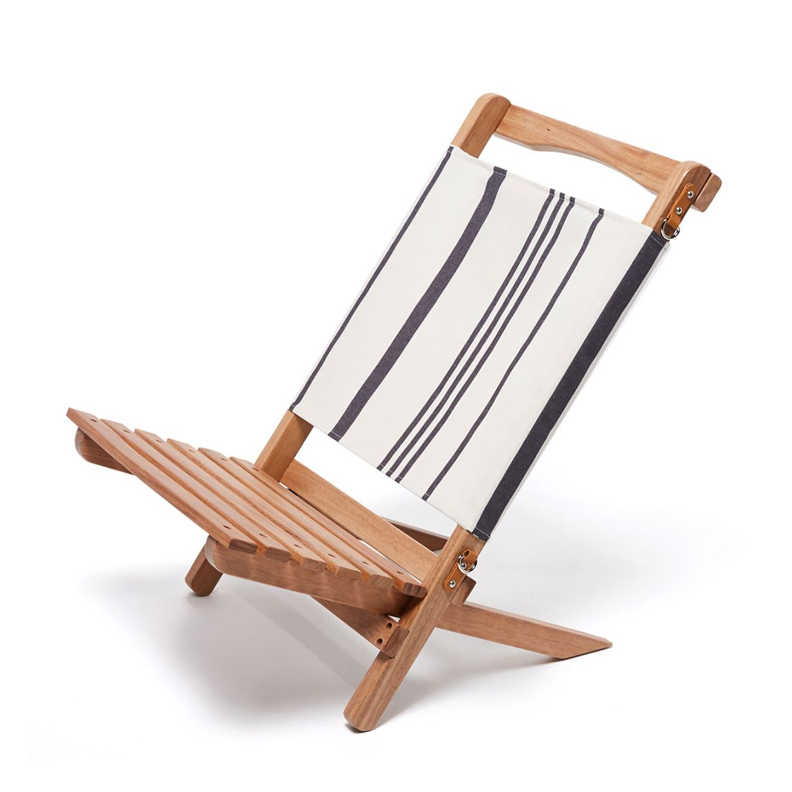 The 2-Piece Chair, Vintage Black Stripe main product photo