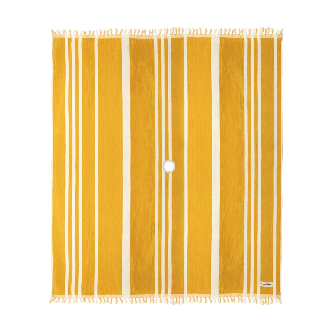 The Beach Blanket ,Vintage Yellow Stripe main product photo