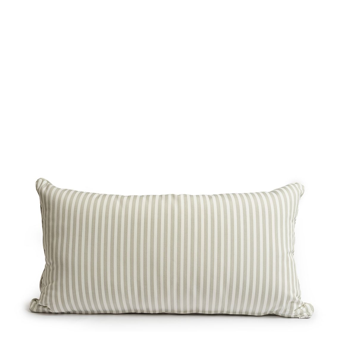 The Throw Pillows, Rectangle Laurens Sage Stripe main product photo