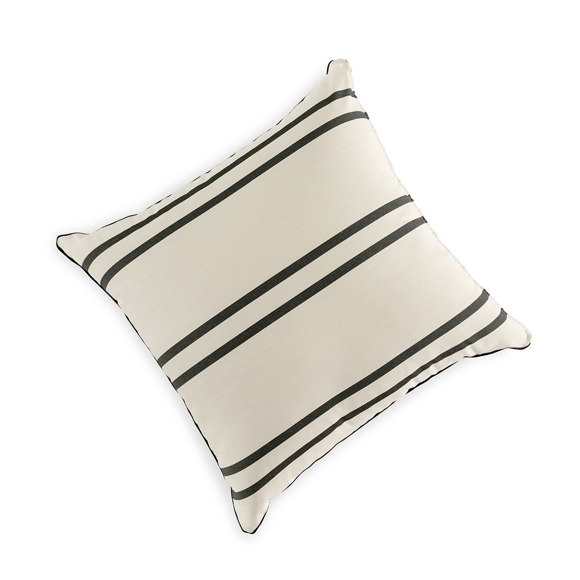 The Throw Pillows, Euro Malibu Black Stripe main product photo