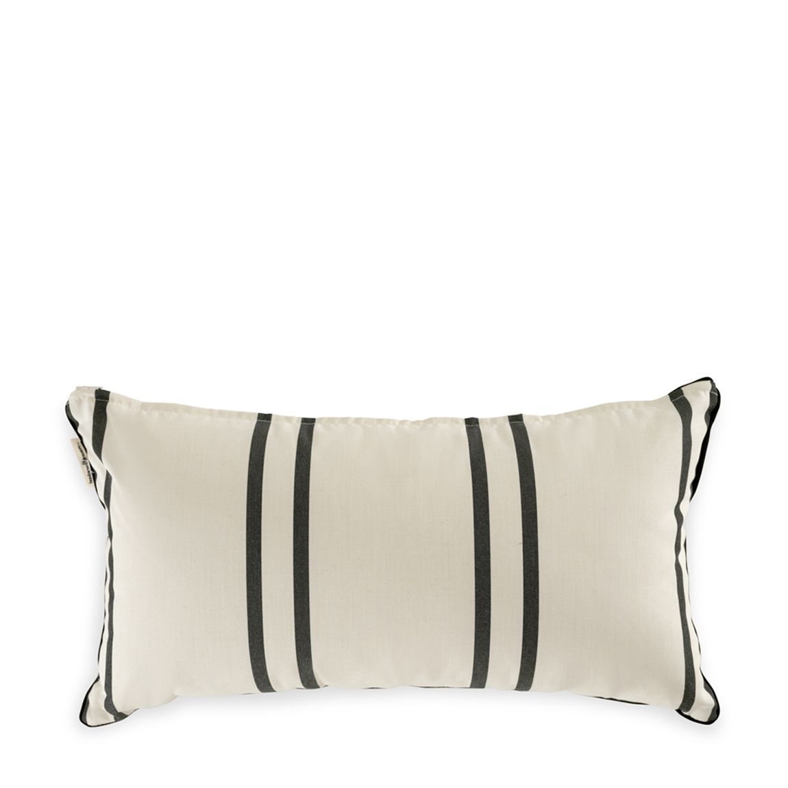 The Throw Pillows, Rectangle Malibu Black Stripe main product photo