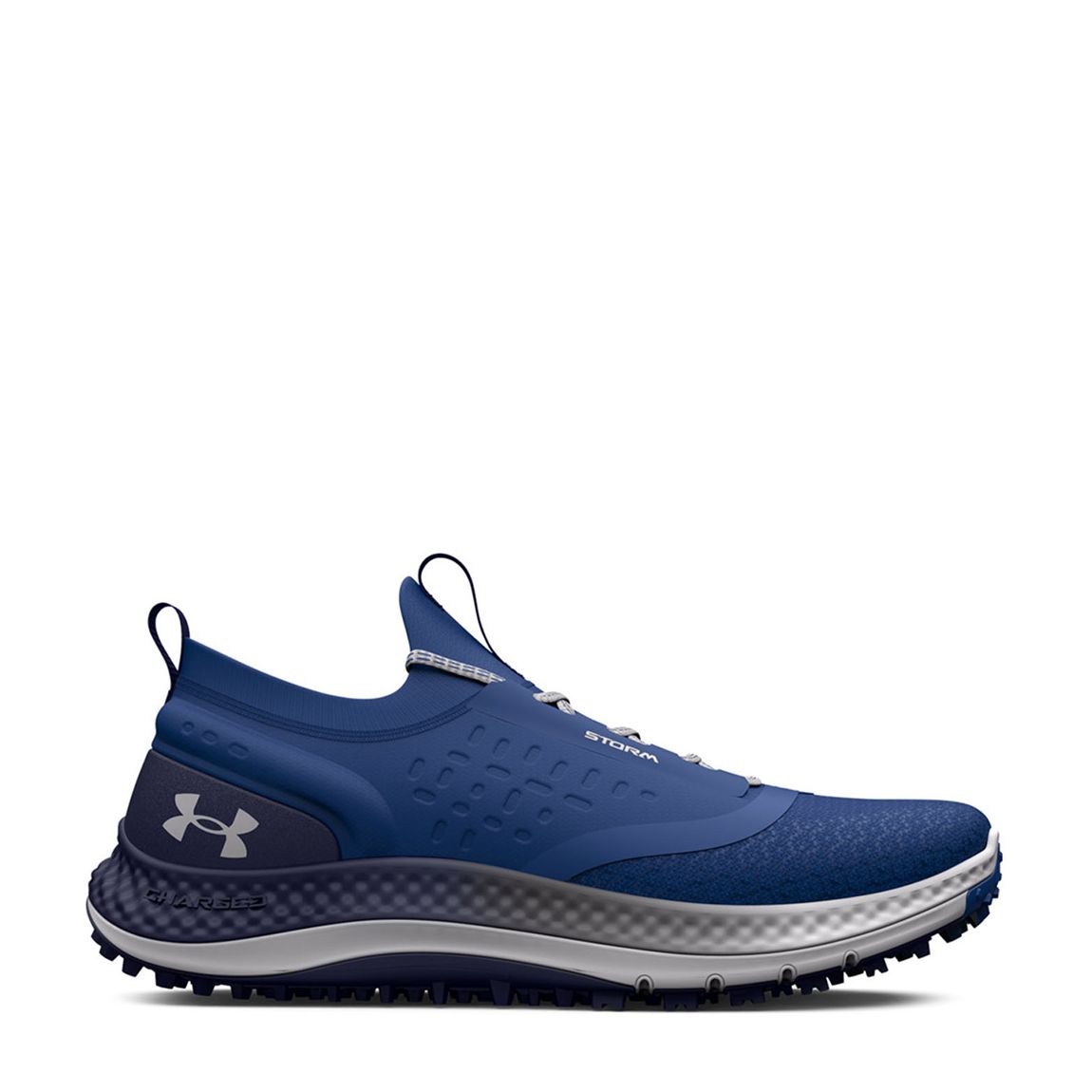 Blue Under Armour Charged Phantom Golf Shoes main product photo