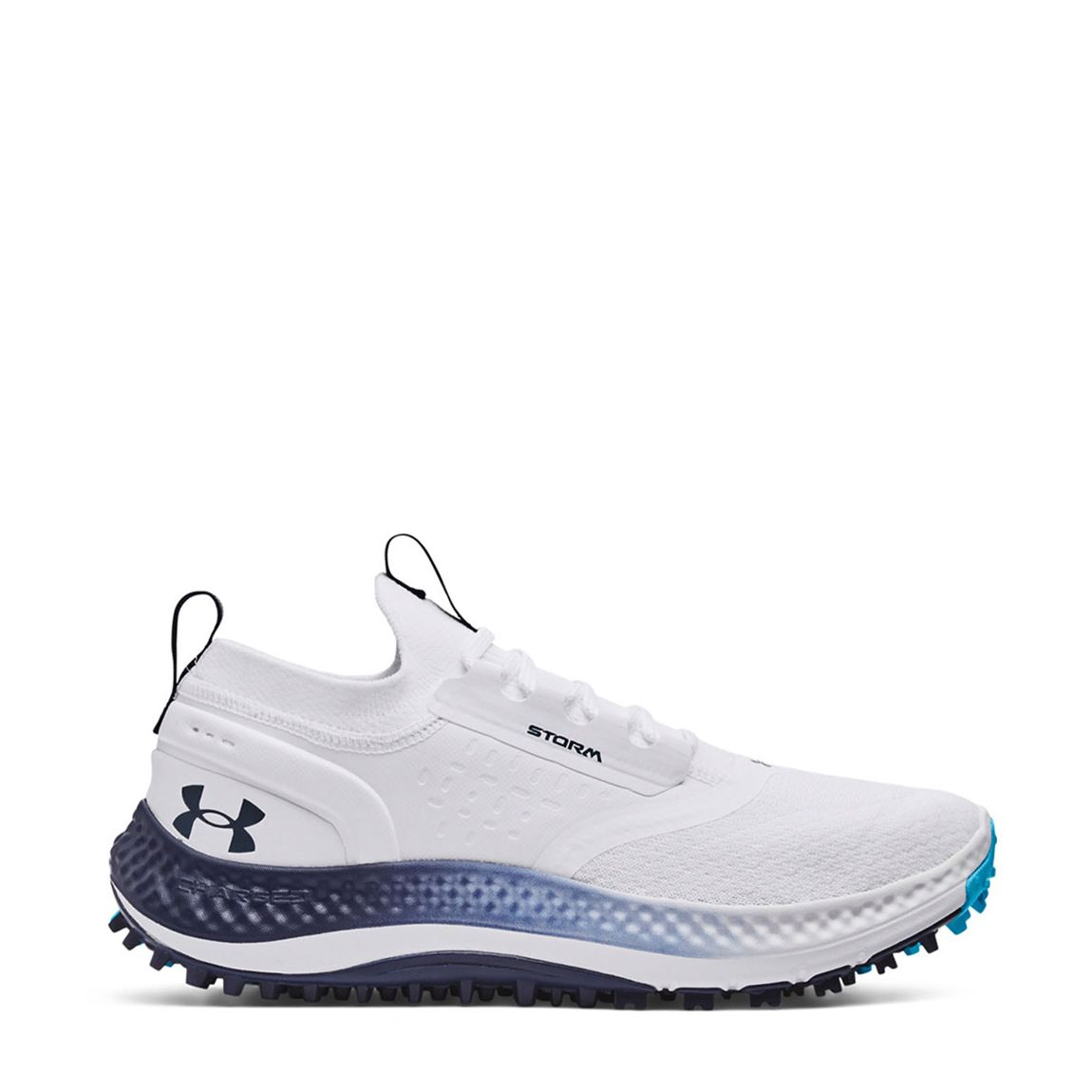 White Under Armour Charged Phantom Golf Shoes main product photo