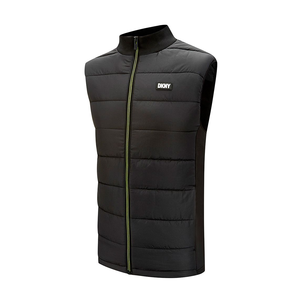 Black DKNY Quilted Padded Gilet main product photo