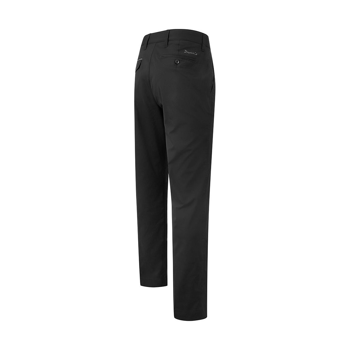 Black Dwyers And Co Micro Tech Trousers main product photo