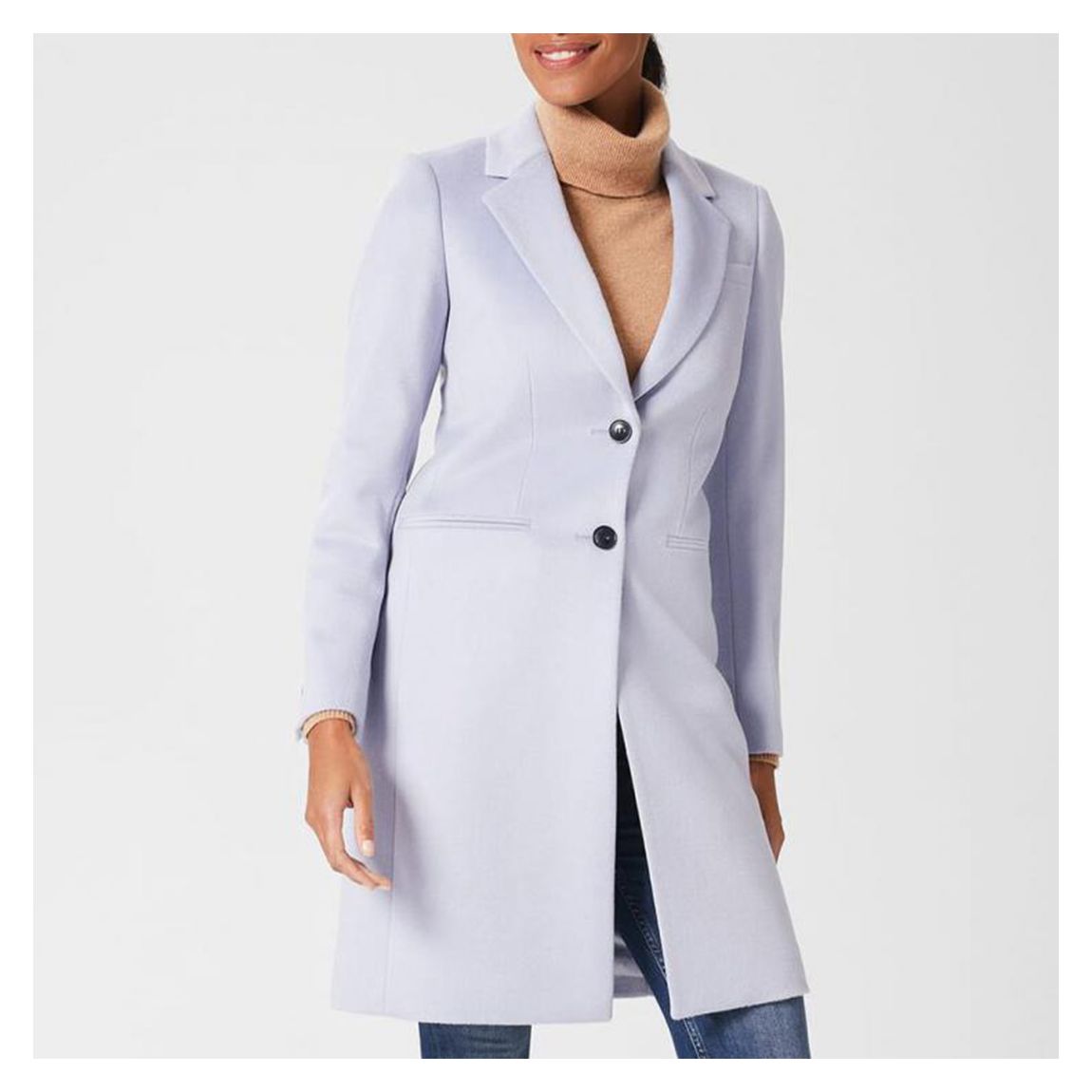 Blue Tilda Wool Coat main product photo