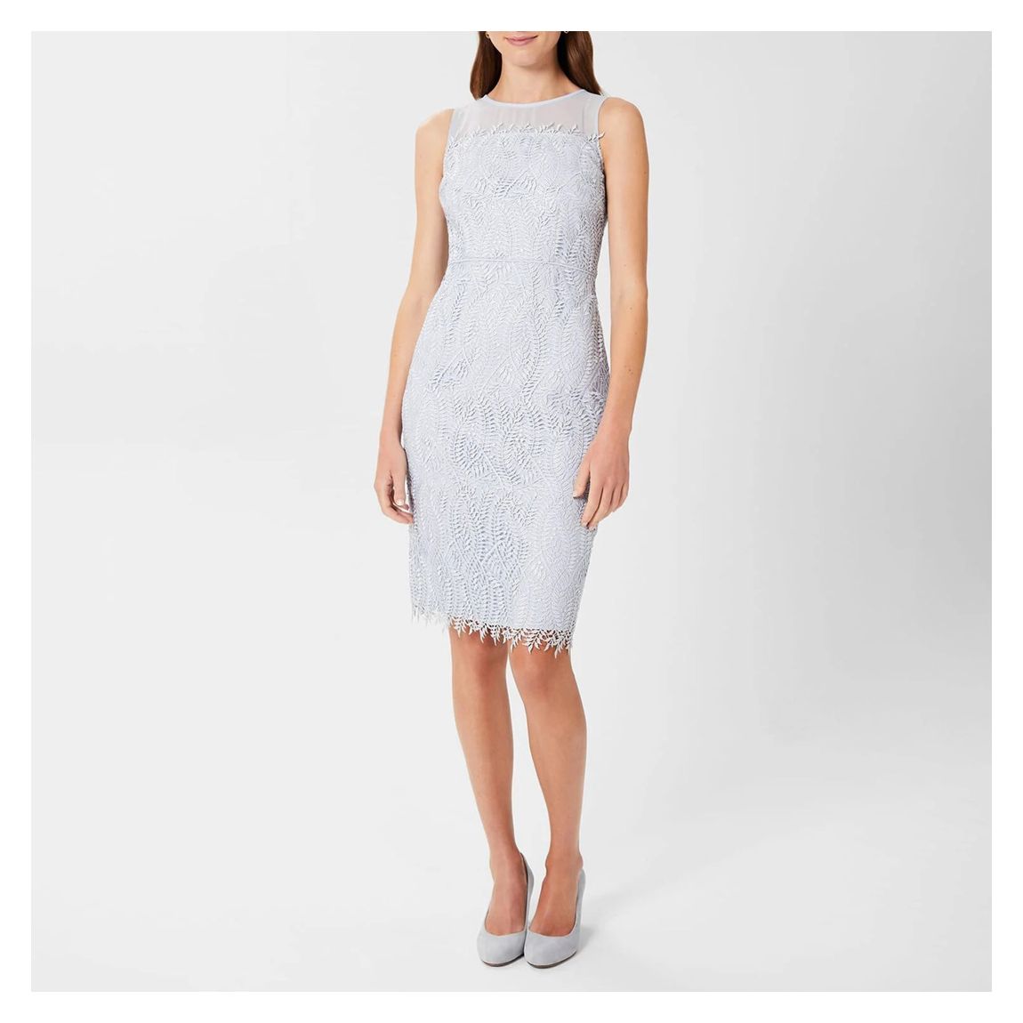 Blue Adela Midi Dress main product photo