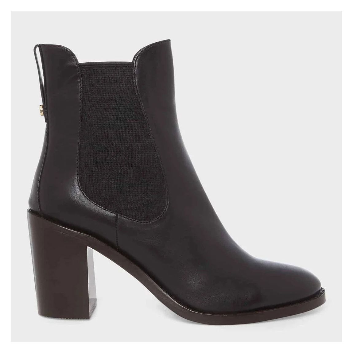 Black Delaney Chelsea Leather Boots main product photo