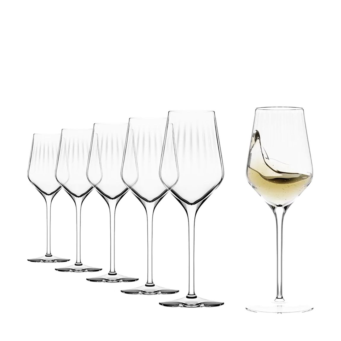 Set of 6 Symphony White Wine Glasses main product photo