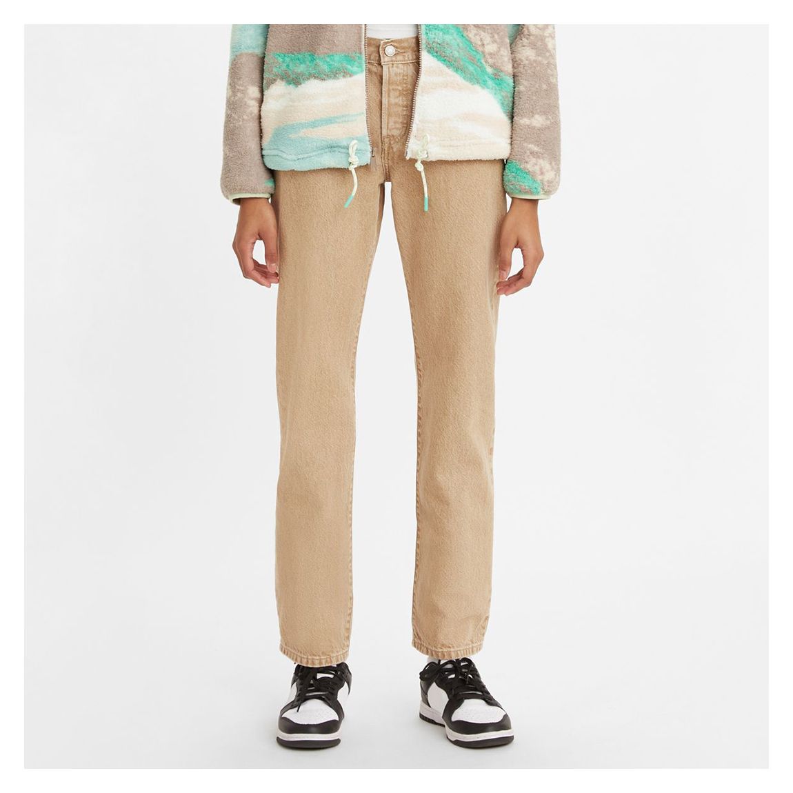 Camel 501® Straight Leg Jeans main product photo