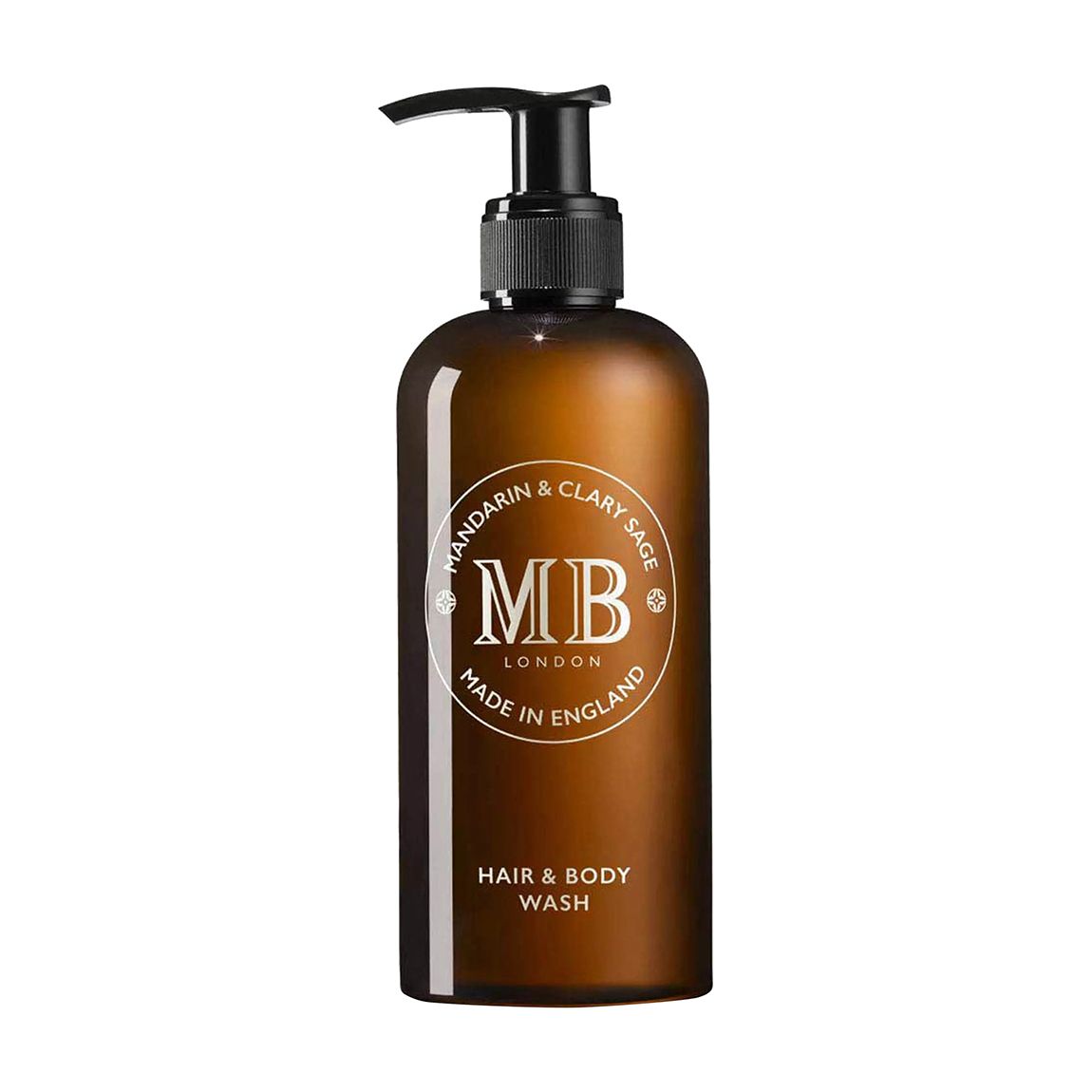 Mandarin & Clary Sage Hair & Body Wash 300ml main product photo