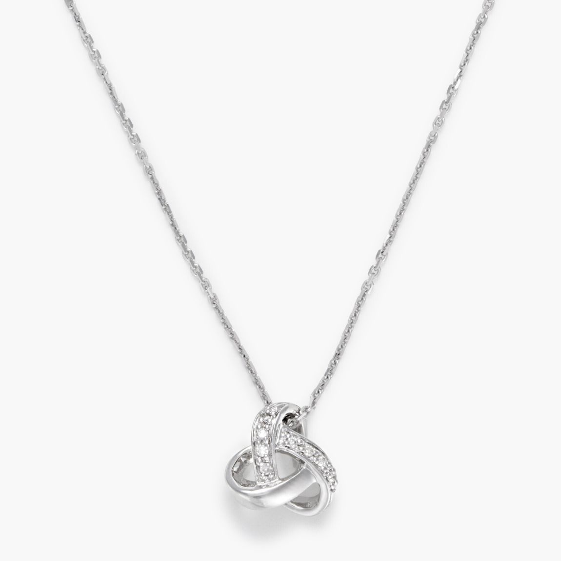 Elegance Knot Diamond Pendant main product photo