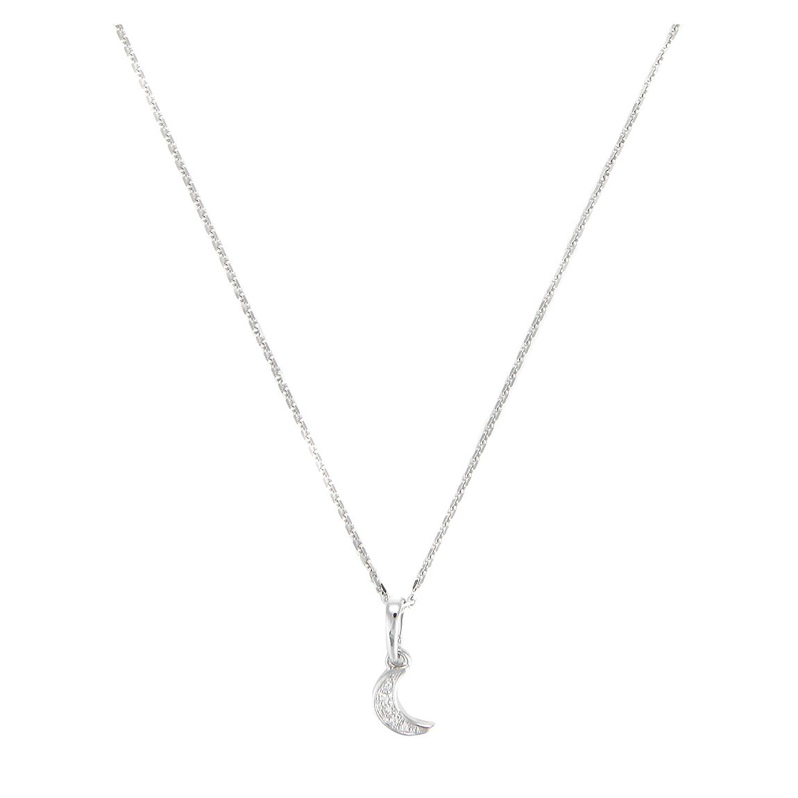 Diamond Moon Pendant main product photo