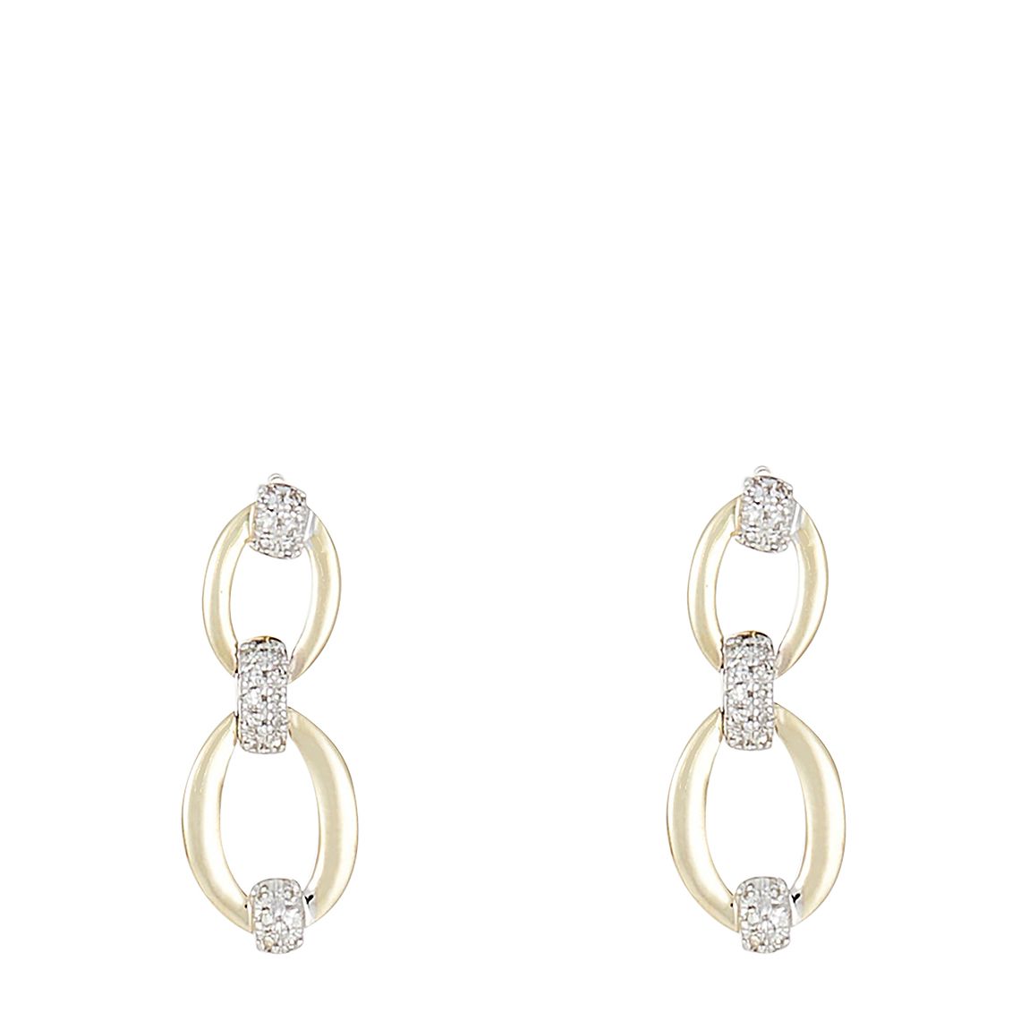 Yellow Gold "Olia" Earrings main product photo