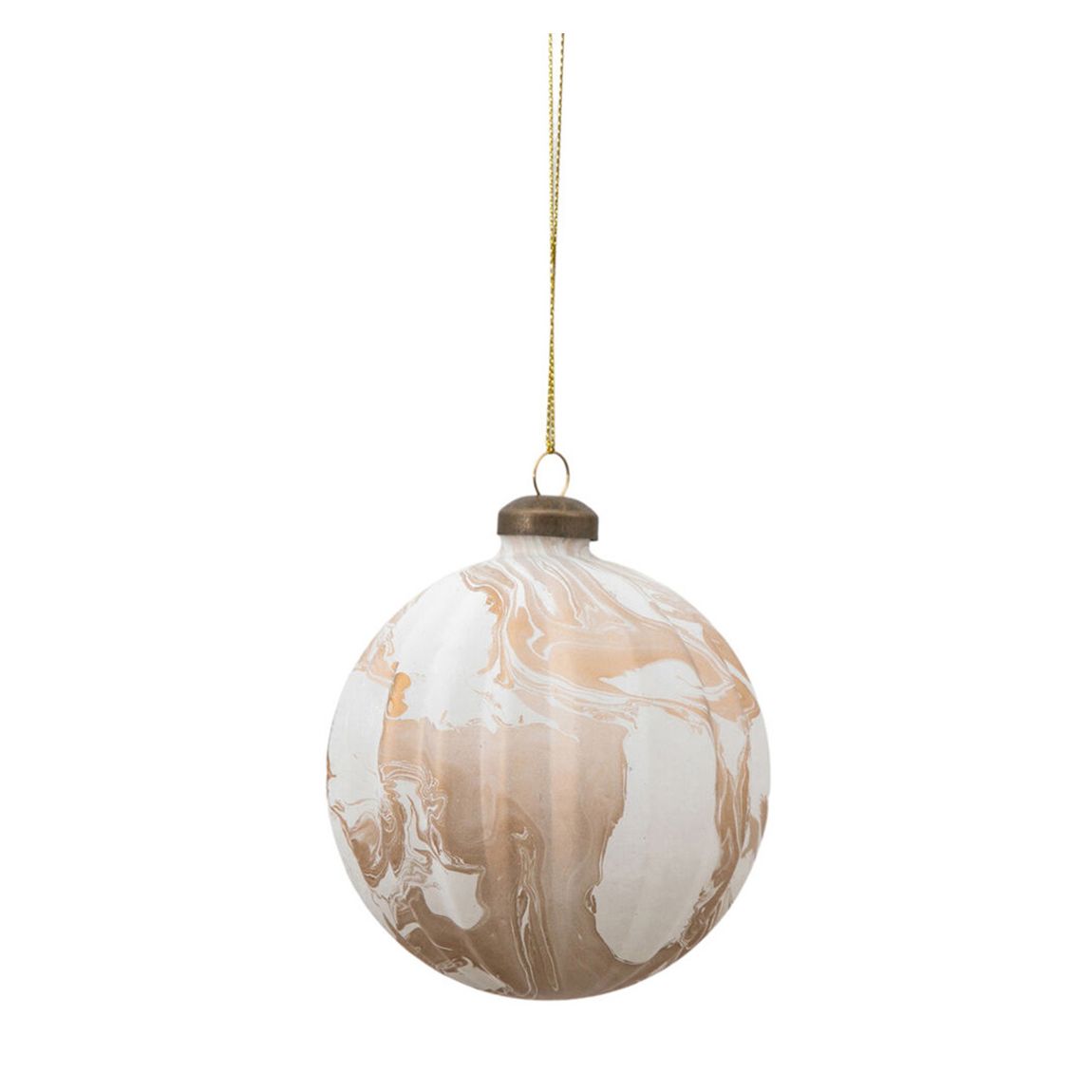 Tula Bauble Marbled Bronze (Set of 3) D100mm main product photo