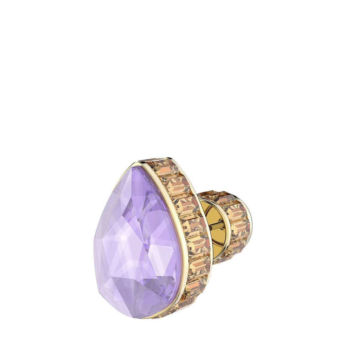 Crystal Lilac Orbita Single Pierced Earrings main product photo