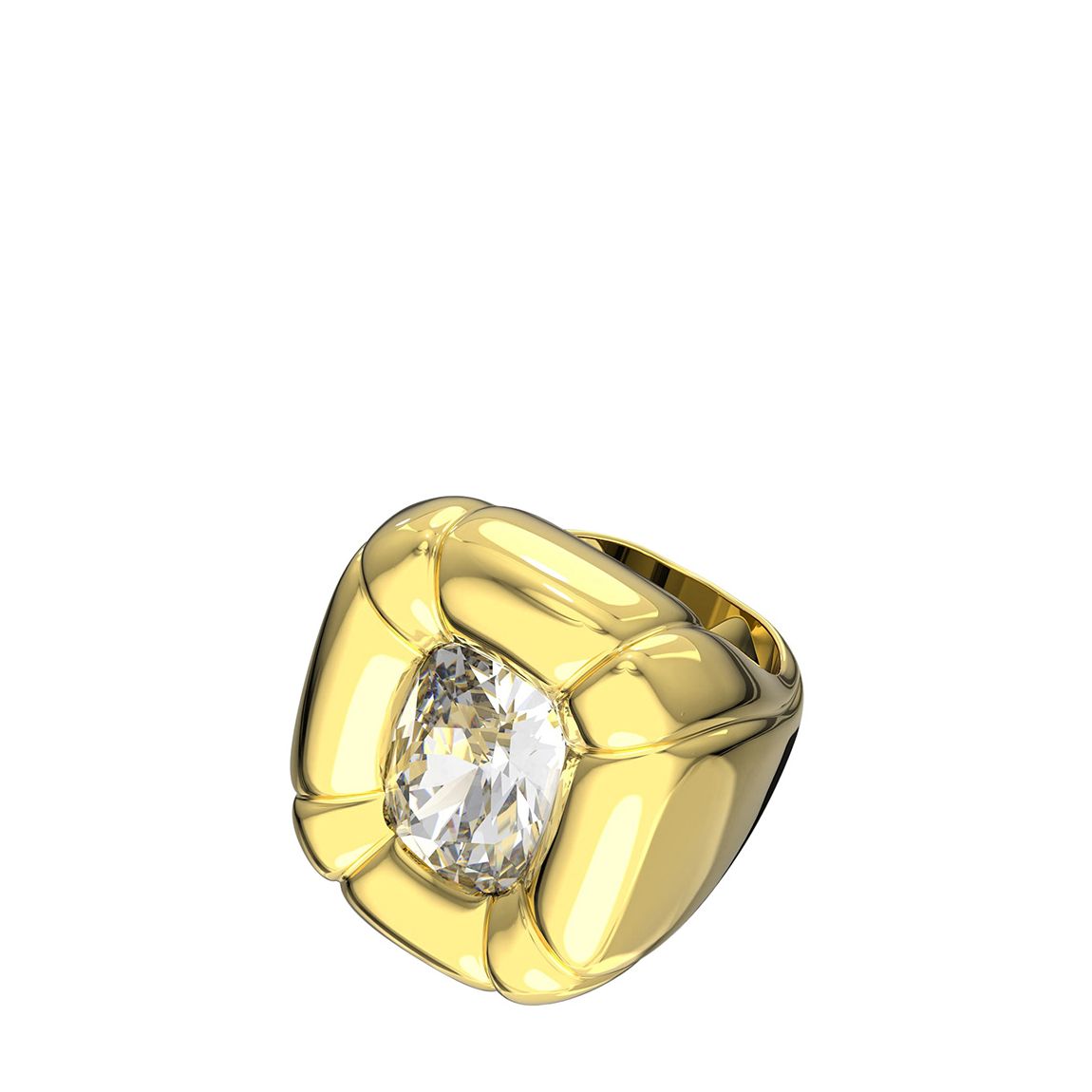 Crystal Gold Dulcis Cocktail Ring main product photo