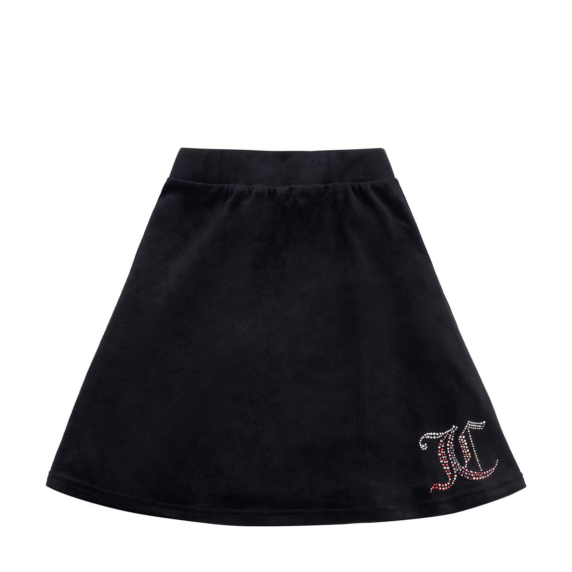 Girl's Black Diamante Skirt main product photo